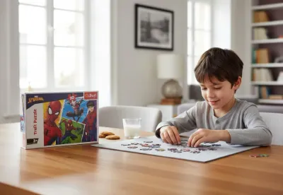 Trefl Marvel Spider-Man 30 Parça Puzzle – Çocuk Yapboz (3+ Yaş)