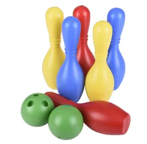Zuzu Toys Bowling Seti 6 Lobut 2 Top Renkli Eğitici Çocuk Oyuncağı
