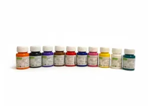 Südor Tekstil Boyası Seti 10 Renk – Kumaş Boyası (25 ml x 10)