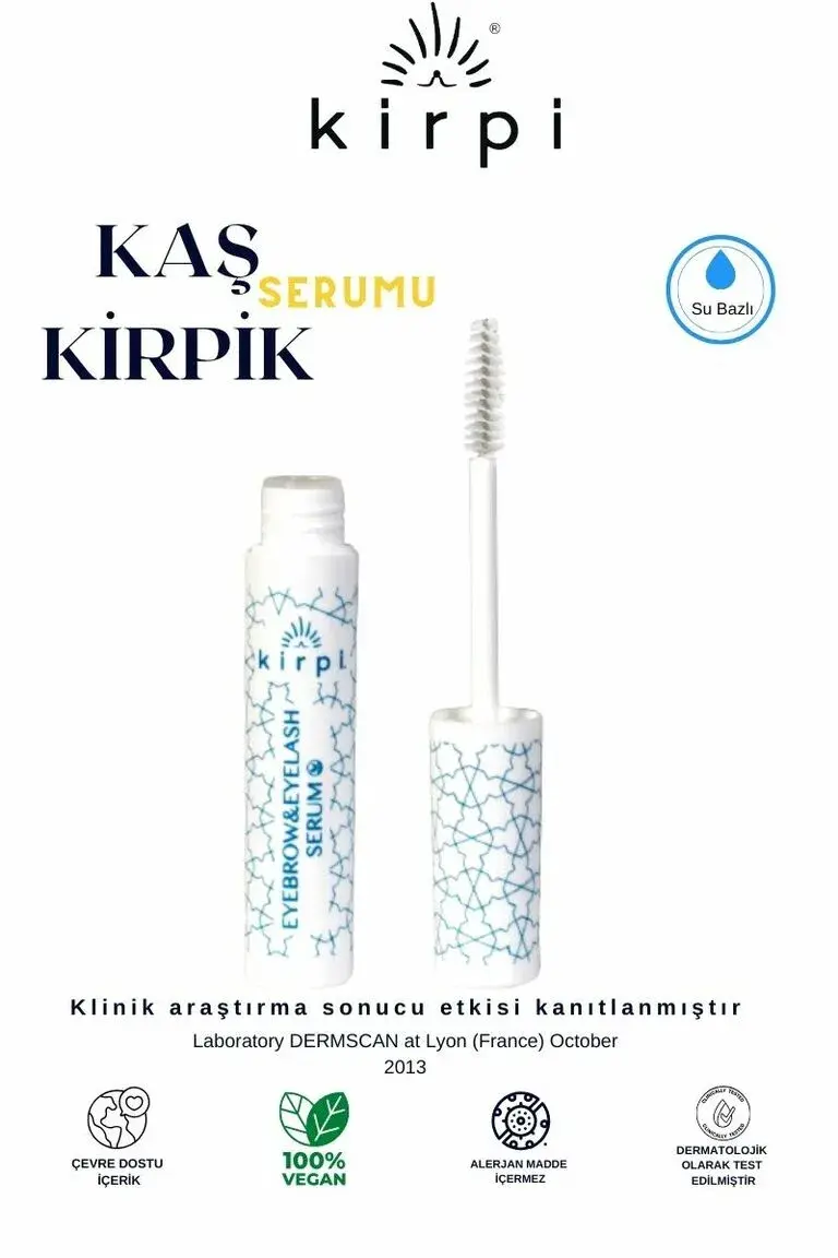 Kirpi Kaş  Kirpik Güçlendirici Bakım Serum 12 ml