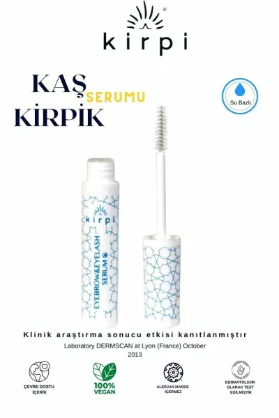 Kirpi Kaş Kirpik Güçlendirici Bakım Serum 12 ml