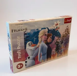 Trefl Frozen II Karlar Ülkesi 2 Maxi Puzzle 24 Parça (3+ Yaş) – Lisanslı