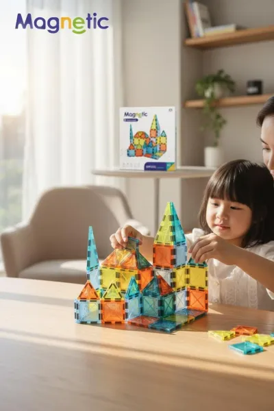 Magnetic Imagination - 43 Parça Yaratıcı Manyetik Yapım Seti