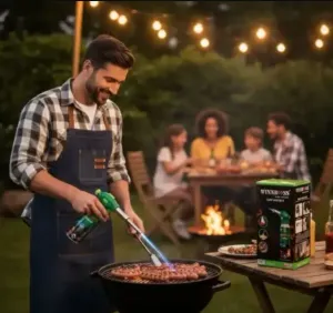 Winnboss WN-3013 Pürmüz Torch Seti | Çakmak Başlığı + 400 ml Kamp Gazı Kartuşu