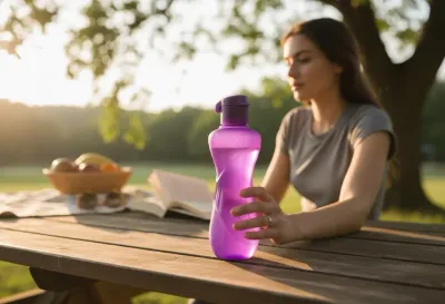 Titiz Waterfresh 750 ml Spor Matara – BPA İçermez, Taşınabilir Su Şişesi - Mor