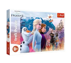 Trefl Frozen II Karlar Ülkesi 2 Maxi Puzzle 24 Parça (3+ Yaş) – Lisanslı