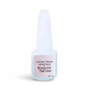 Fırçalı Tırnak Yapıştırıcı 10 g – Brush On Nail Glue ( 2 Adet )