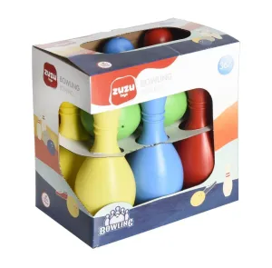 Zuzu Toys Bowling Seti 6 Lobut 2 Top Renkli Eğitici Çocuk Oyuncağı