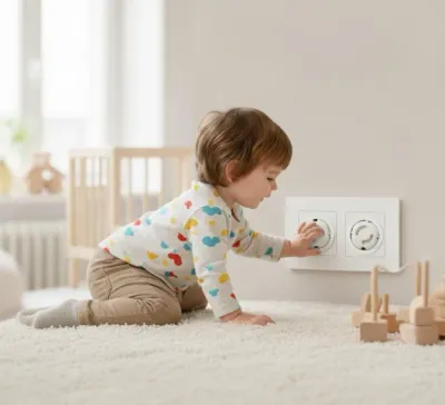 İdeal baby Priz Kapağı (6’lı Paket) – Çocuk Güvenliği Ürünü