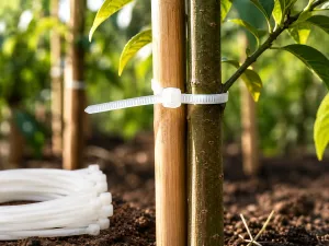100 Adet Beyaz Cırt Kelepçe 4,8x200 mm Plastik Kelepçe Kablo Düzenleyici Güçlü Kilit Mekanizmalı