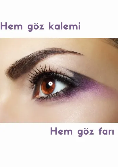 Kirpi Mor Göz Kalemi - Damson (Mor)