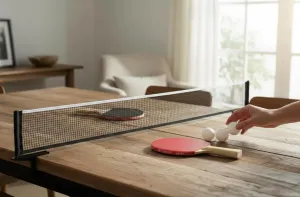 Matrax Sport Fileli Masa Tenisi Seti – 2 Raket + 3 Top + File Aparatı