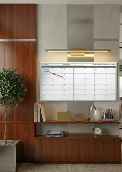 Manyetik Yapışkanlı 1 Aylık Program Planlayıcı Takvim – 85x56 cm