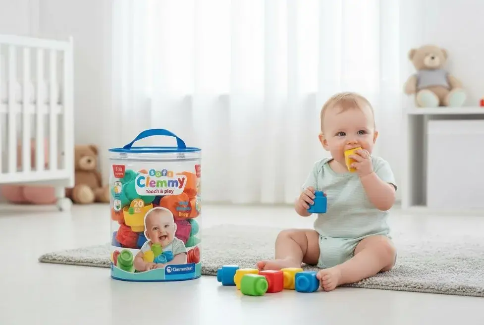 Clementoni Soft Clemmy Touch  Play Yumuşak BPA’sız Bloklar 20 Parça