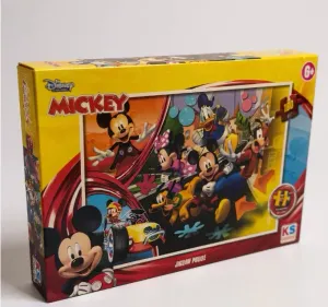 KS Games Disney Mickey Mouse Puzzle 100 Parça (6+ Yaş) – Lisanslı Eğitici Puzzle
