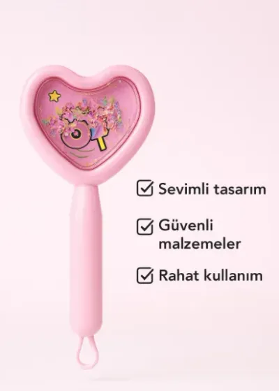Saç Fırçası Kalpli