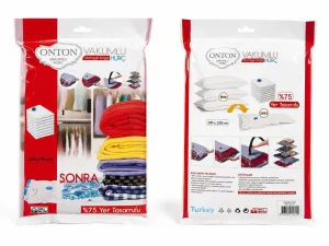 Onton Vakumlu Hurç 100x130 cm -  Vakumlu Saklama Poşeti (Düzenleyici)