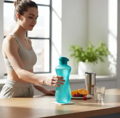 Titiz Waterfresh 750 ml Spor Matara – BPA İçermez, Taşınabilir Su Şişesi - Mavi