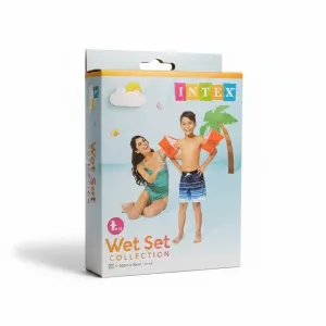INTEX Wet Set Collection Çocuk Şişme Kolluk 6-12 Yaş 30x15 cm Deniz Havuz Kolluğu