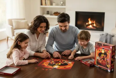 KS Games Disney Pixar Incredibles 2 Puzzle 100 Parça (6+ Yaş) – Orijinal Lisanslı Eğitici Puzzle