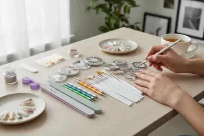 37 Parça Nail Art Tırnak Desen Seti