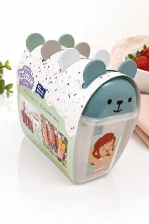 Snowy Bear Dondurma Kalıbı 4’lü BPA Free Ev Yapımı Dondurma ve Buz Kalıbı