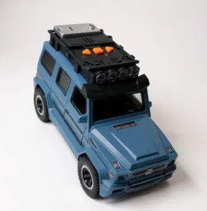 Işıklı Müzikli Lüks Jeep Oyuncak Araba – 1:16 Ölçekli Off-Road Model (3+ Yaş)