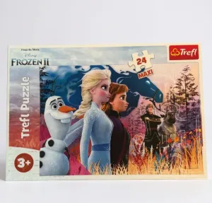 Trefl Frozen II Karlar Ülkesi 2 Maxi Puzzle 24 Parça (3+ Yaş) – Lisanslı