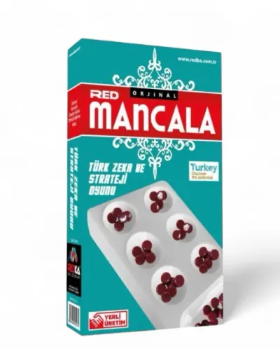 Redka Red Orjinal Mancala – Türk Zeka ve Strateji Oyunu