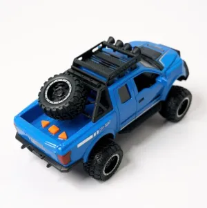 Işıklı Müzikli Lüks Off-Road Jeep Oyuncak Araba – Süspansiyonlu, Yedek Lastikli, 1:16 Model (3+ Yaş)