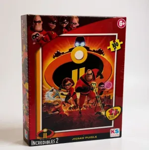 KS Games Disney Pixar Incredibles 2 Puzzle 100 Parça (6+ Yaş) – Orijinal Lisanslı Eğitici Puzzle
