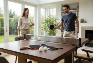 Matrax Sport Fileli Masa Tenisi Seti – 2 Raket + 3 Top + File Aparatı
