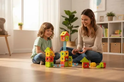 Toplu Yapı Blokları Rolling Building Blocks 70 Parça Toplu (3+ Yaş)