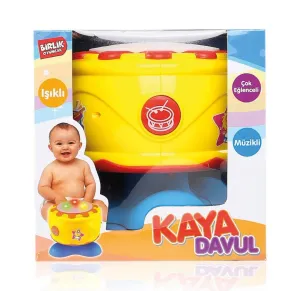Davul Işıklı Müzikli Dönen Eğitici Bebek Oyuncağı +18 Ay