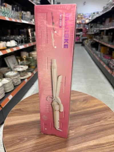 MARSKE MS-5511 Saç Maşası 20 mm Seramik Kaplama 200°C Pembe
