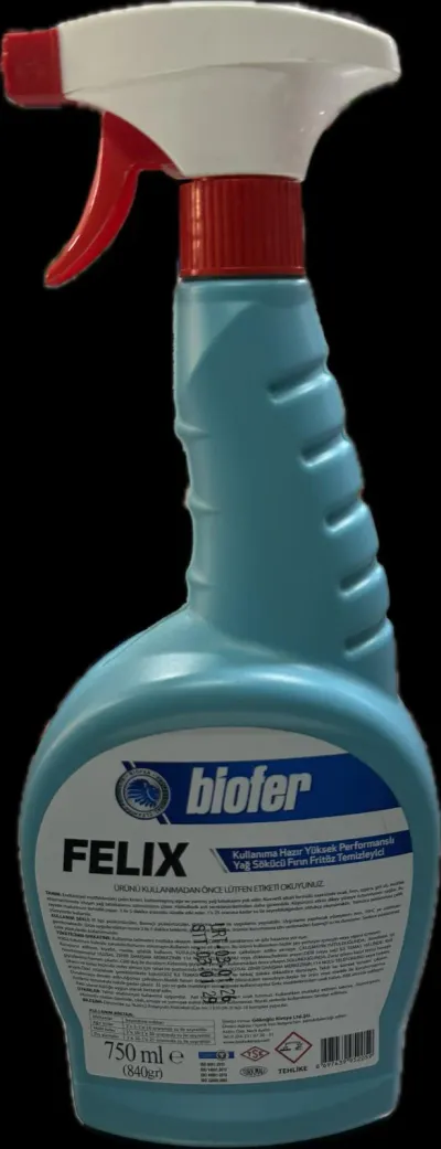 Felix Yağ Çözücü Sprey 750 ML – Kullanıma Hazır Güçlü Yağ Sökücü