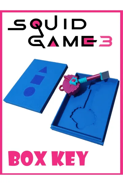 Squid Game 3 Anahtar (Kutulu)