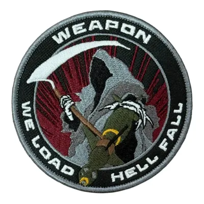 Weapon We Load Hell Fall Nakış Peç Patch