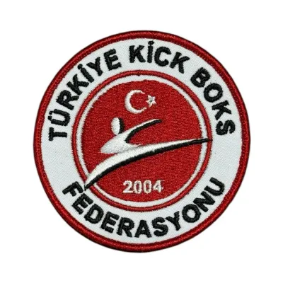Türkiye Kick Boks Federasyonu Nakış Peç Patch