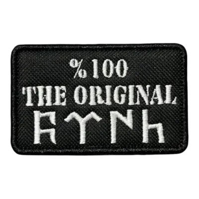 The Original Türk Yazılı Nakış Peç Patch