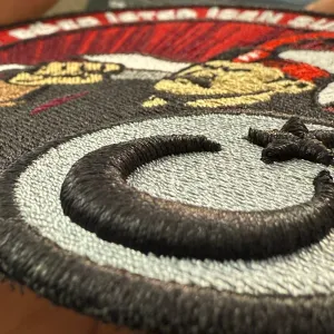 hazir ol cenge hilal yildizli yeniceri pec patch 3d