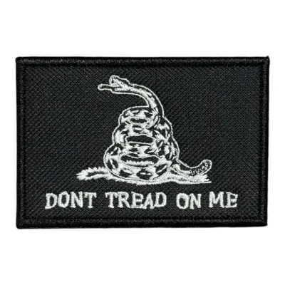 Dont Tread On Me Yazılı Nakış Peç Patch