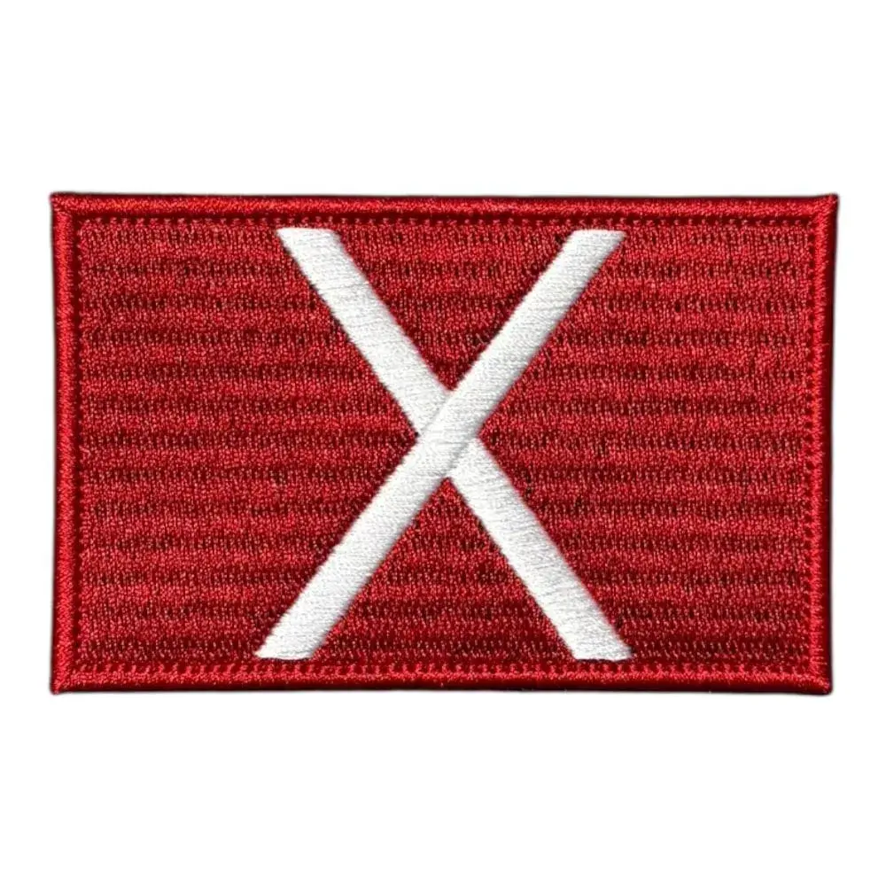 squid game x oylama butonu patch pec