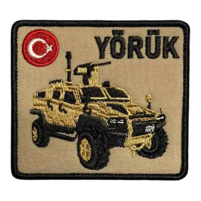 Yörük 4x4 Taktik Zırhlı Araç Patch Nakış Peç