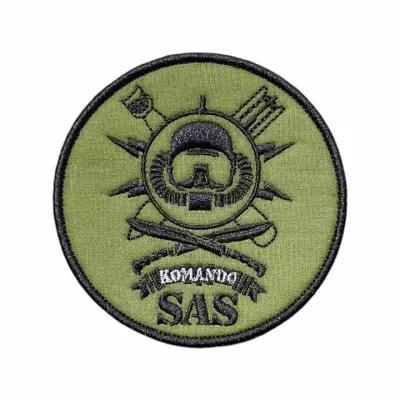 Haki Zemin Komando SAS Nakış Patch Peç