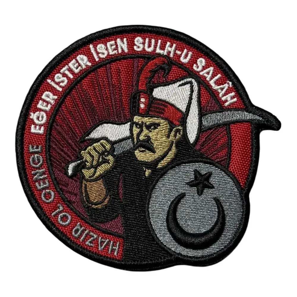 hazir ol cenge hilal yildizli yeniceri pec patch