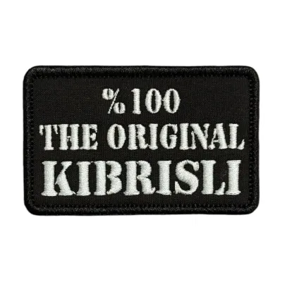 The Original Kıbrıslı Yazılı Nakış Peç Patch