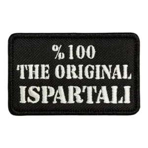 the original ispartali yazili nakis pec patch