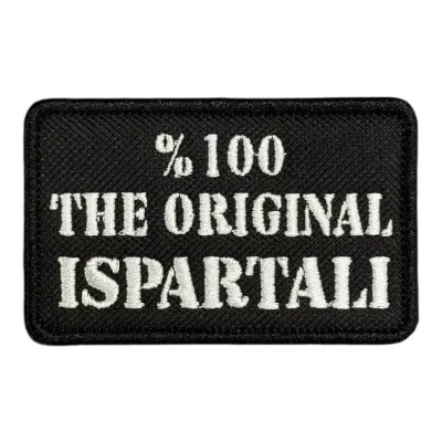 The Original Ispartalı Yazılı Nakış Peç Patch