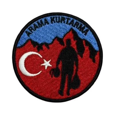Arama Kurtarma Ekibi Nakış Peç Patch